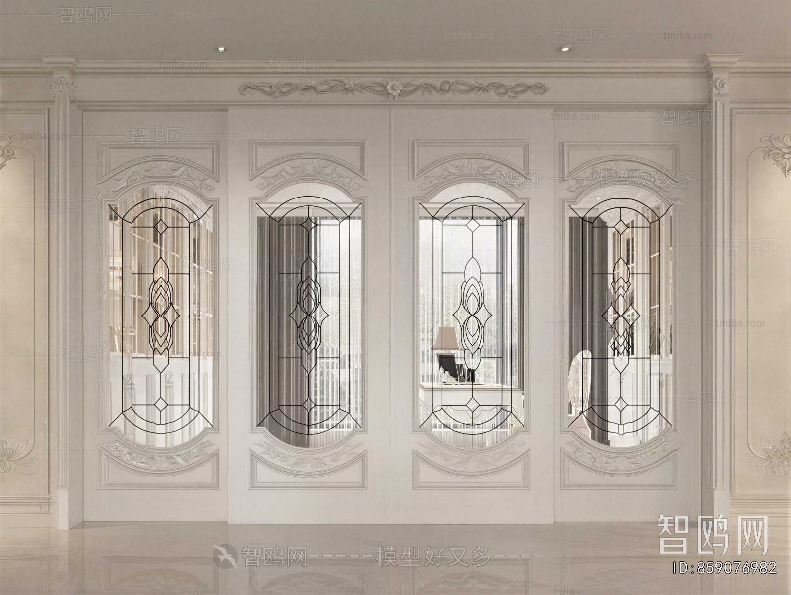 French Style Sliding Door