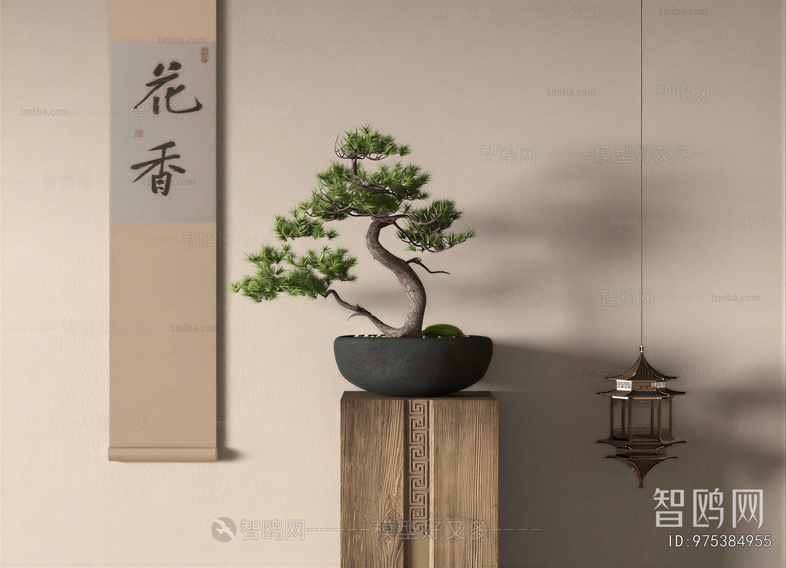 New Chinese Style Bonsai