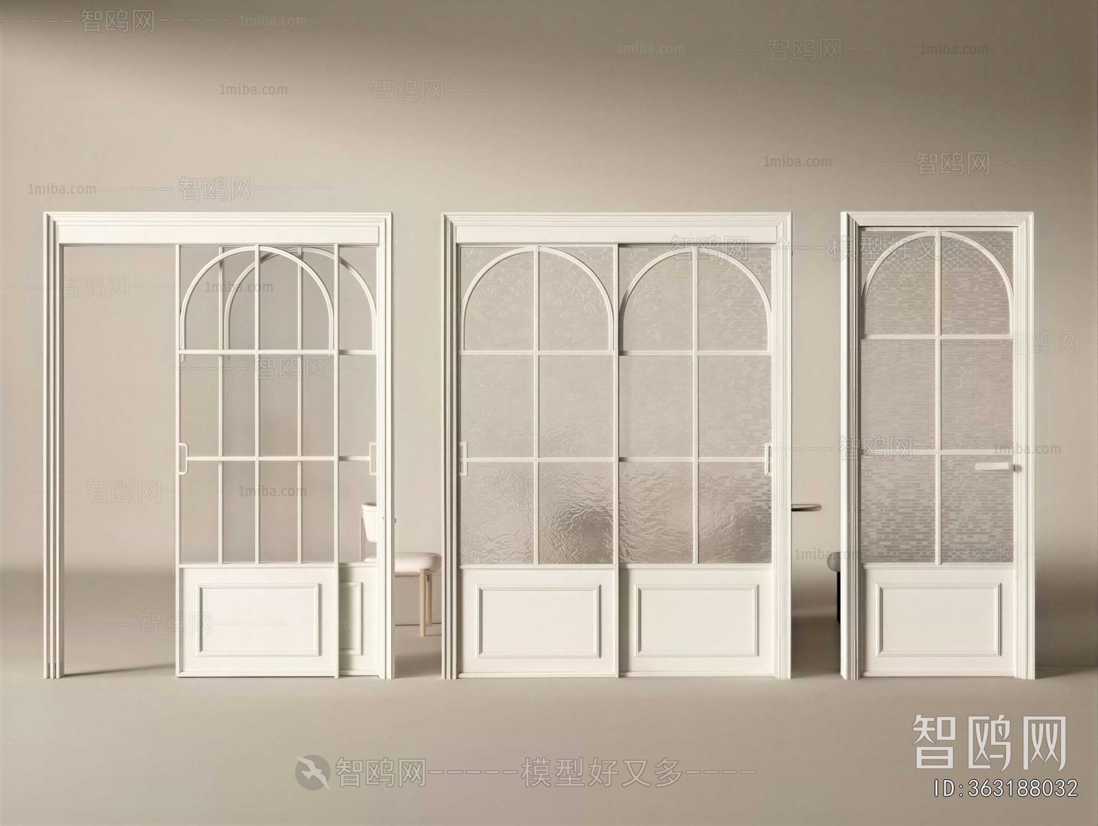 French Style Single Door