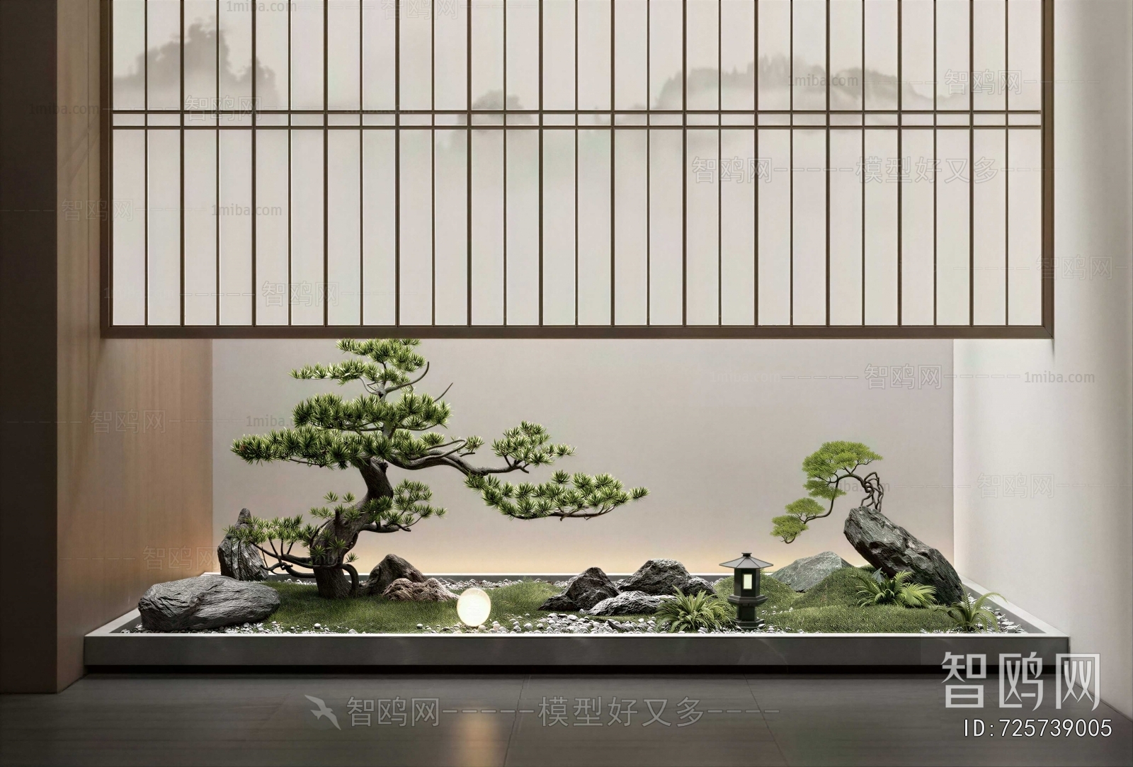 New Chinese Style Plant Landscaping