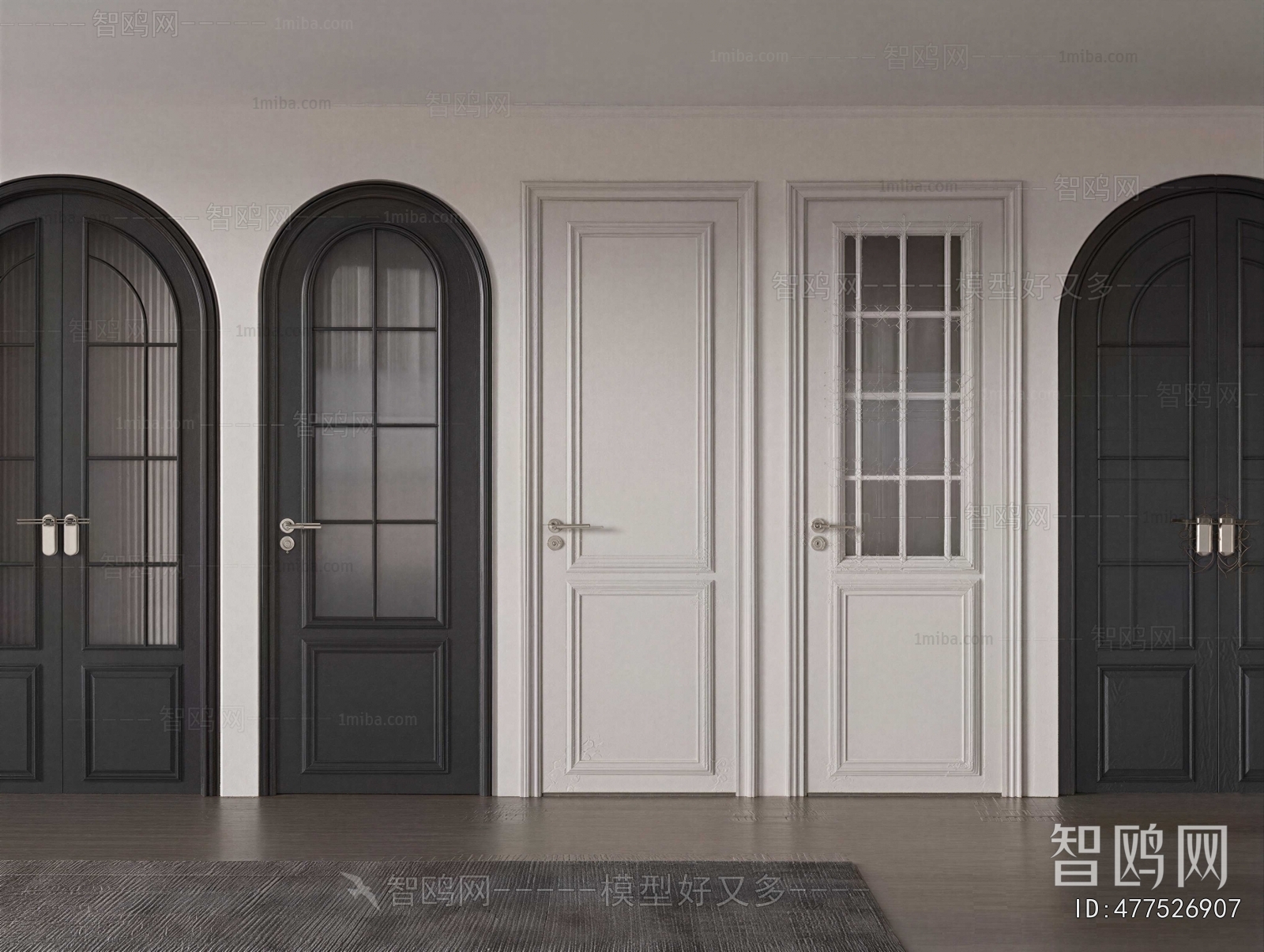 French Style Single Door