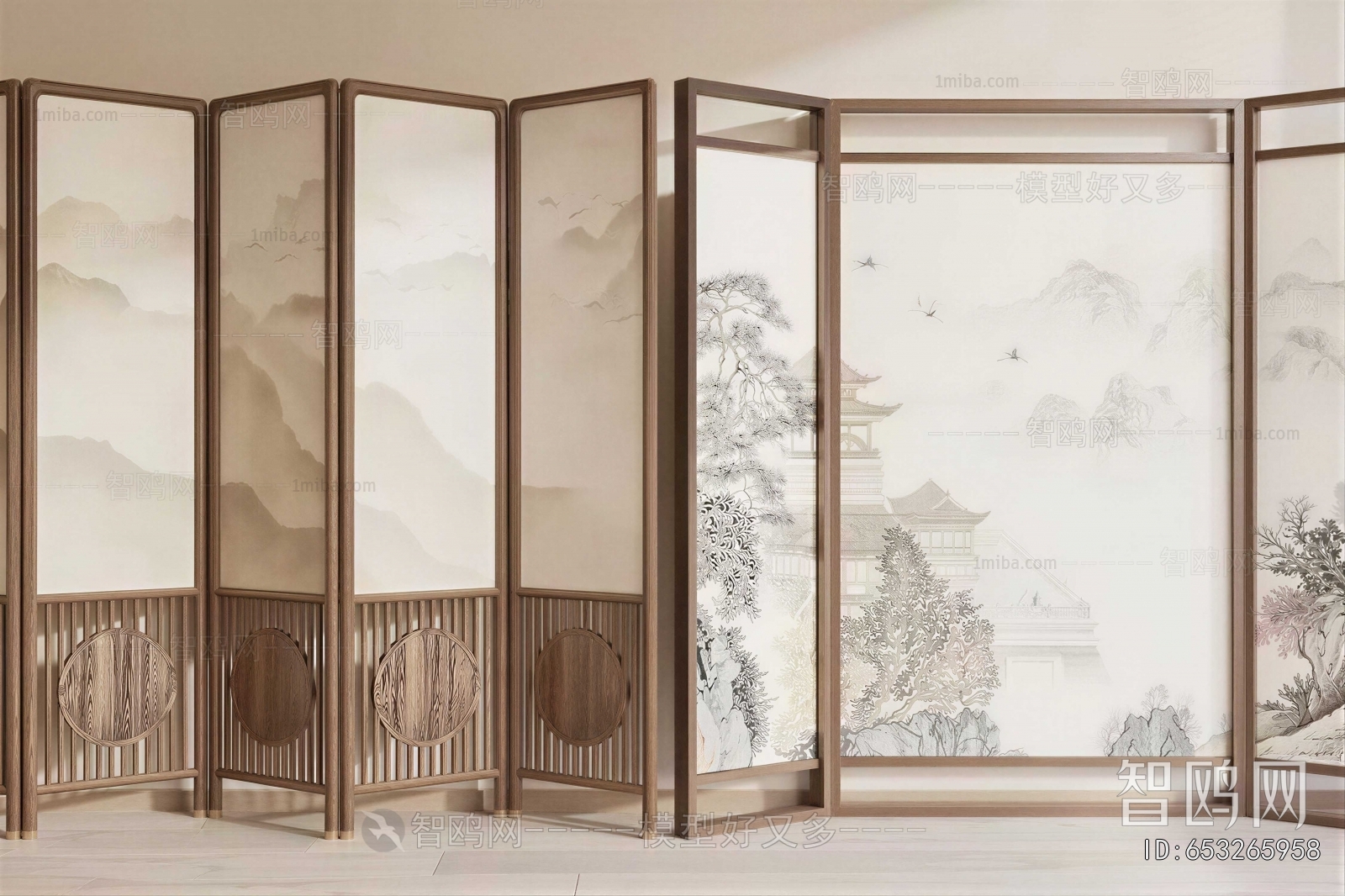 New Chinese Style Partition