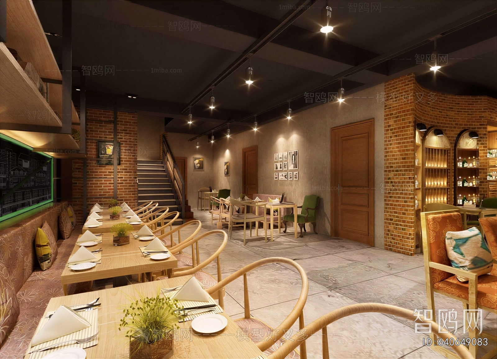 Industrial Style Cafe