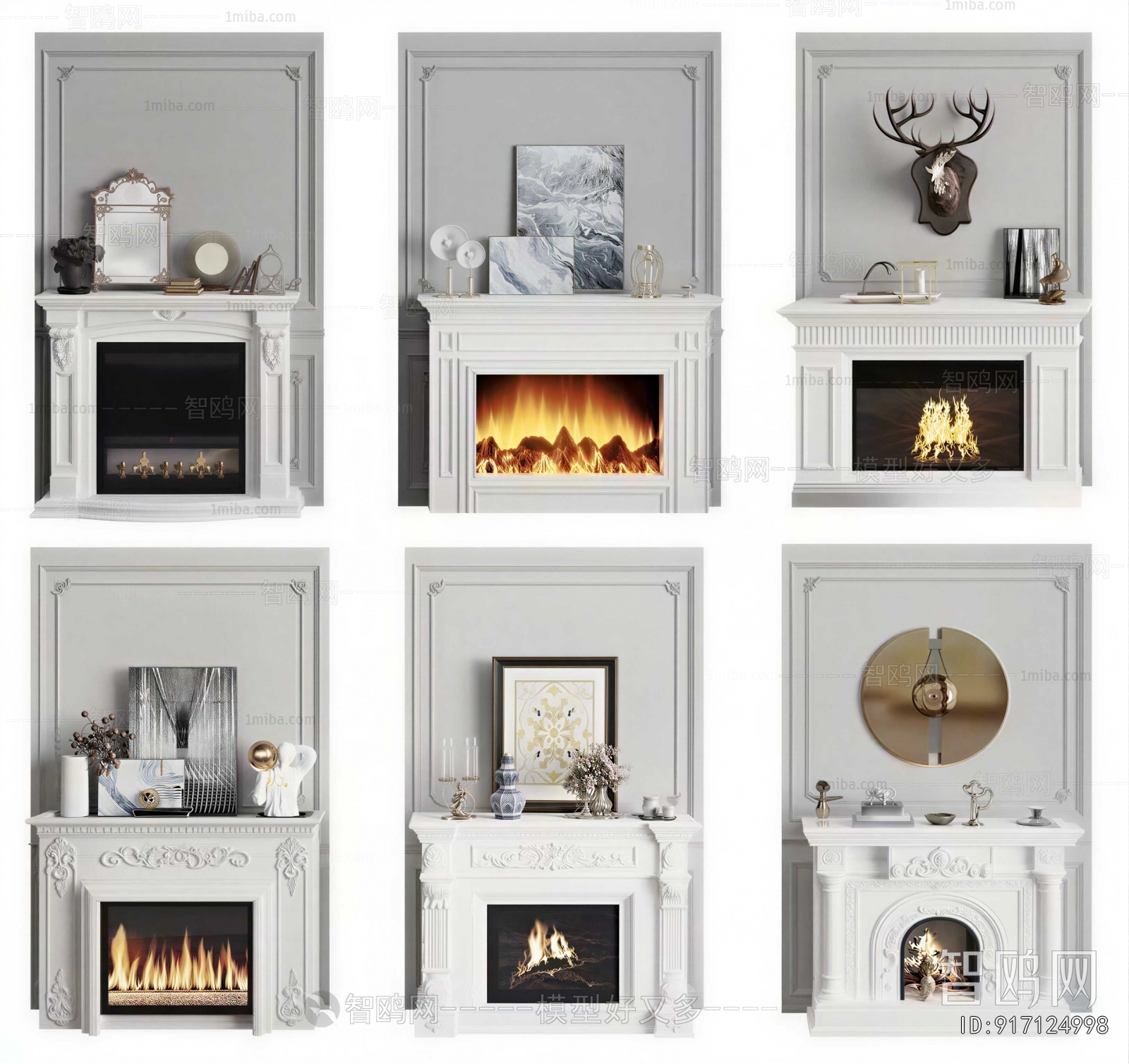 European Style Fireplace