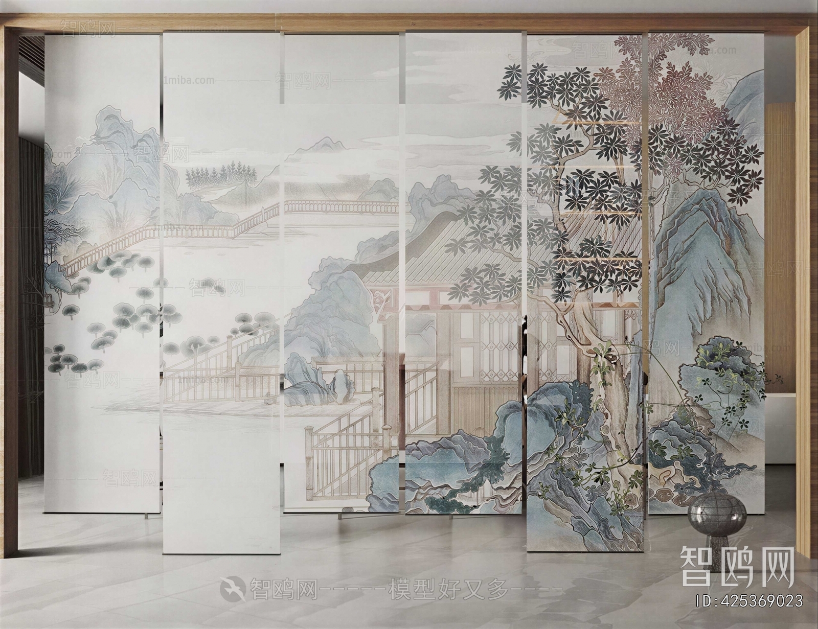 New Chinese Style Partition