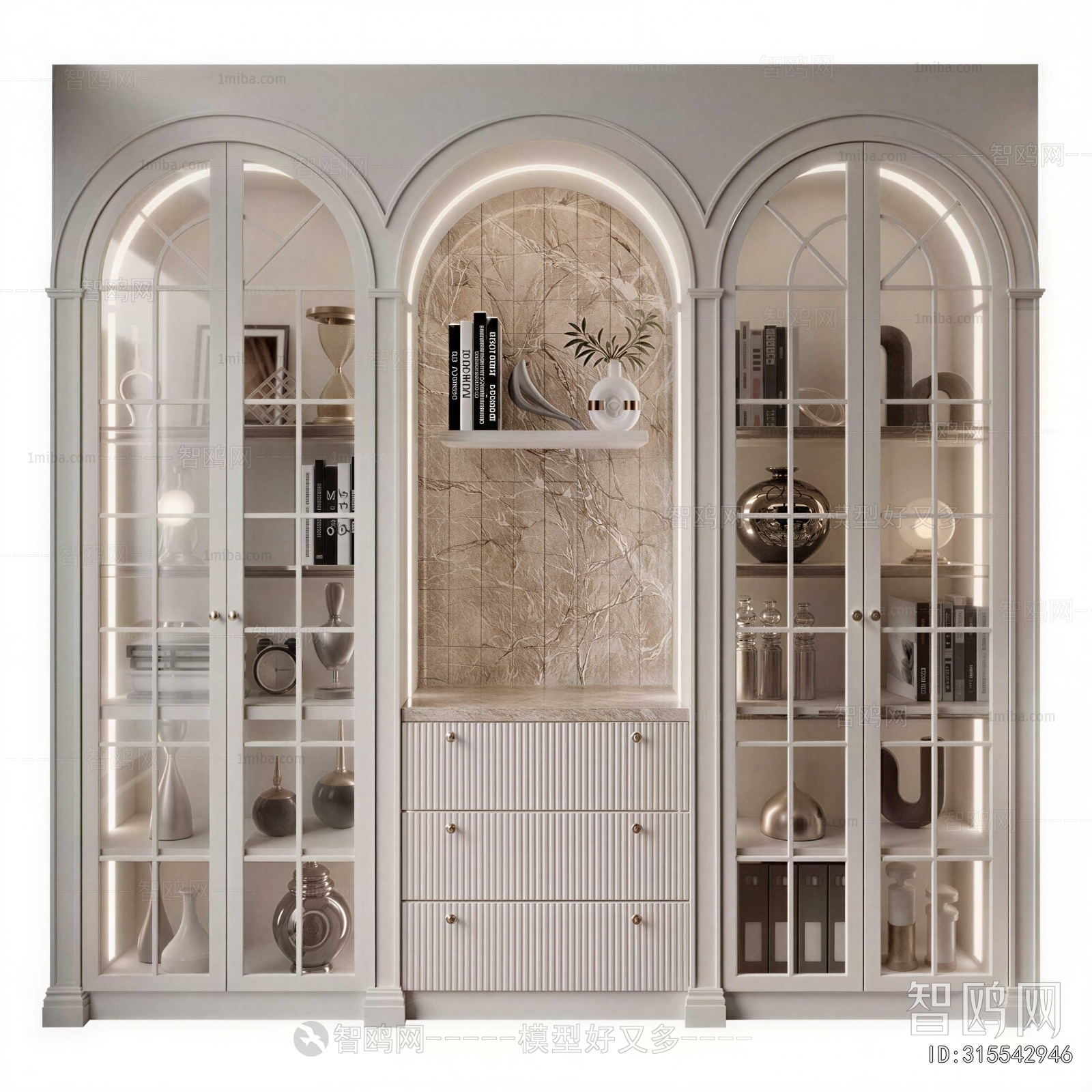 Modern Decorative Cabinet