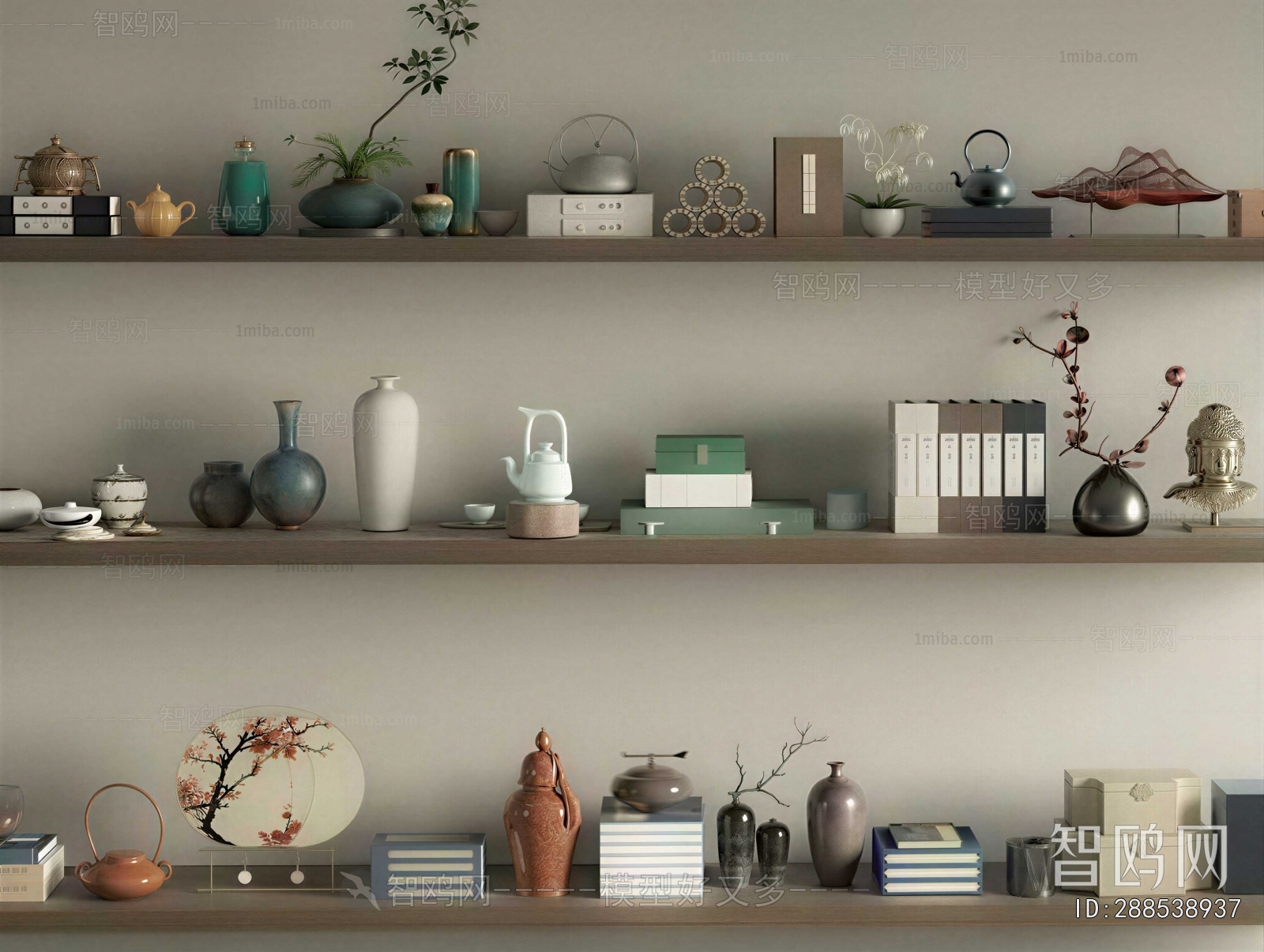 New Chinese Style Decorative Set