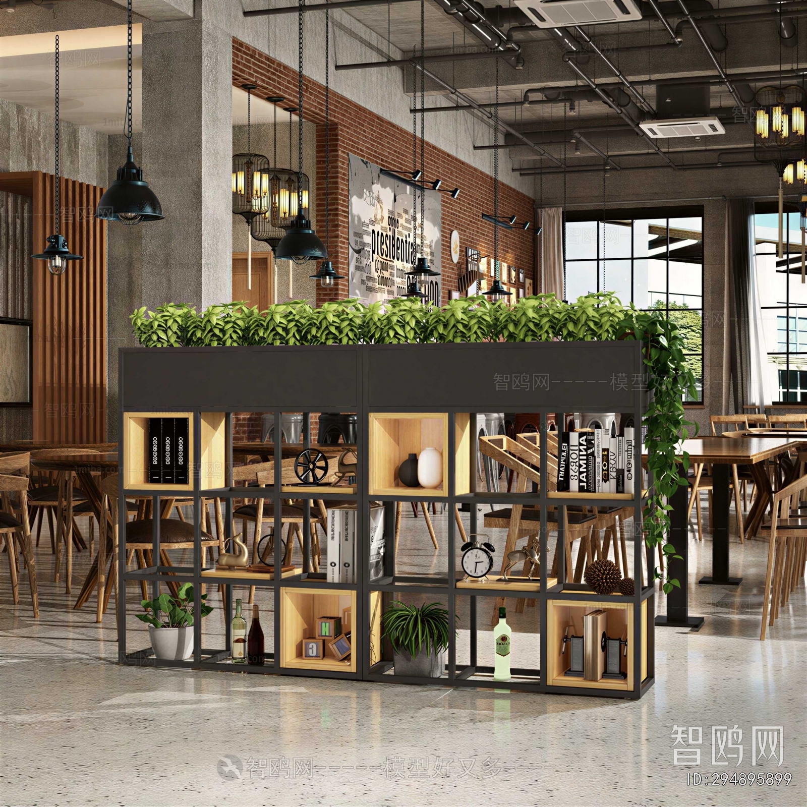 Industrial Style Restaurant