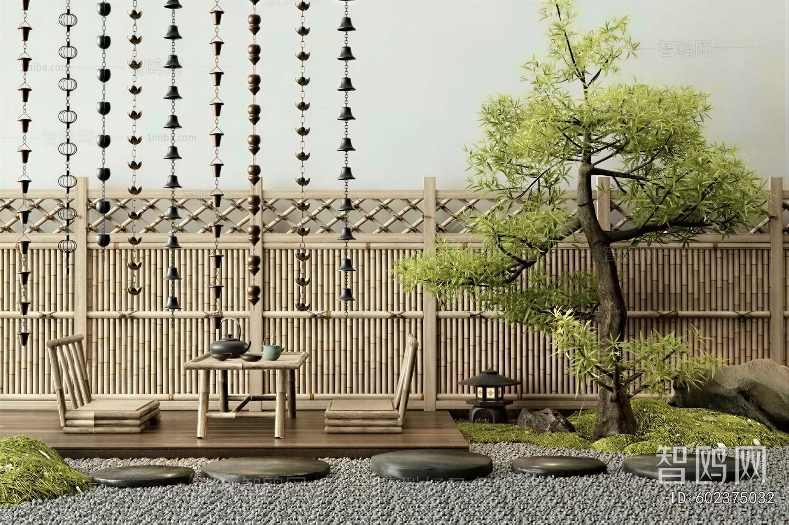 Japanese Style Courtyard/landscape