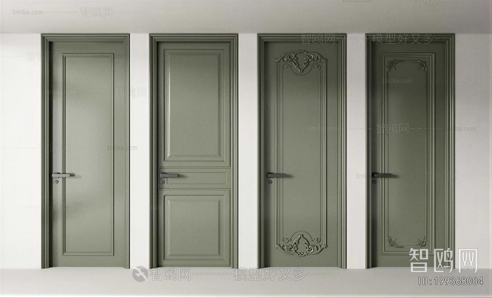 French Style Single Door