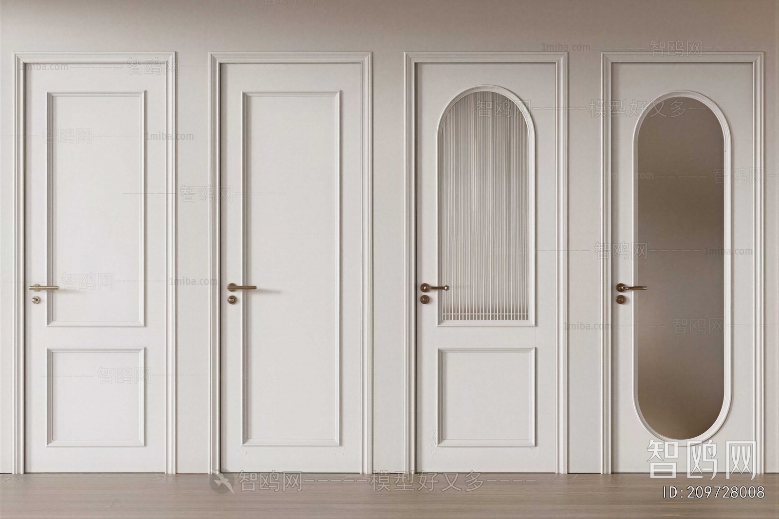 French Style Single Door