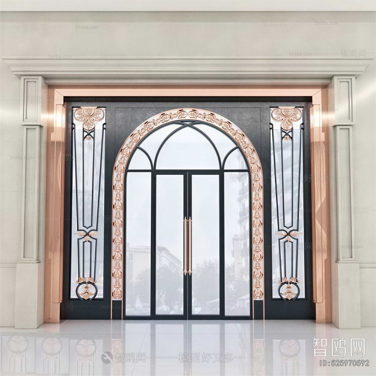 French Style Double Door