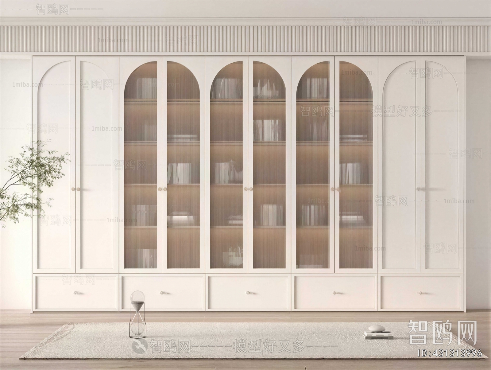 French Style Bookcase