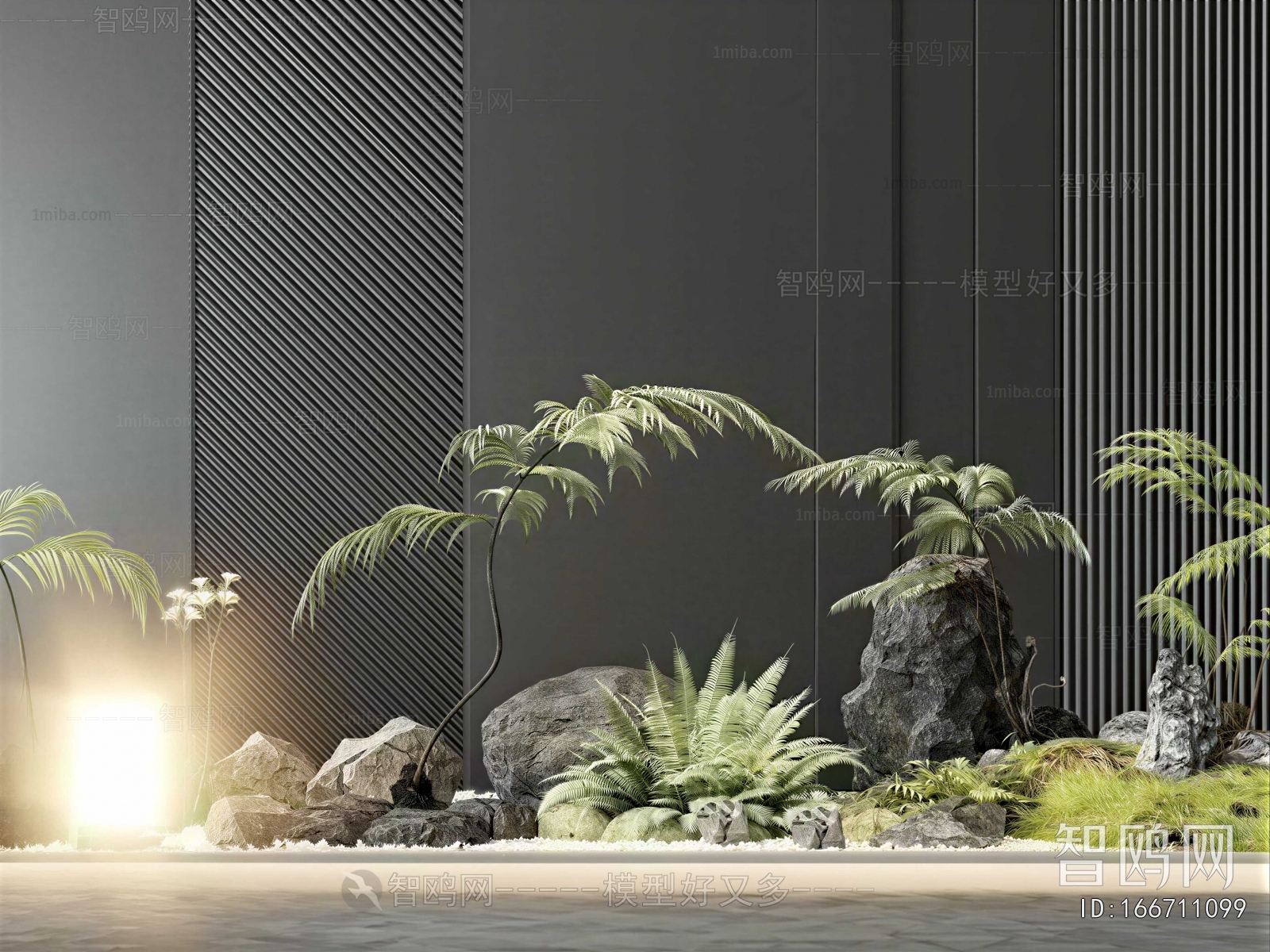 New Chinese Style Plant Landscaping