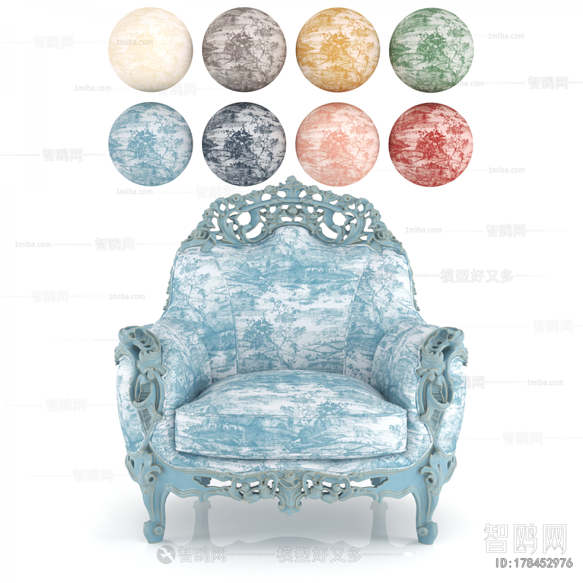 European Style Single Sofa