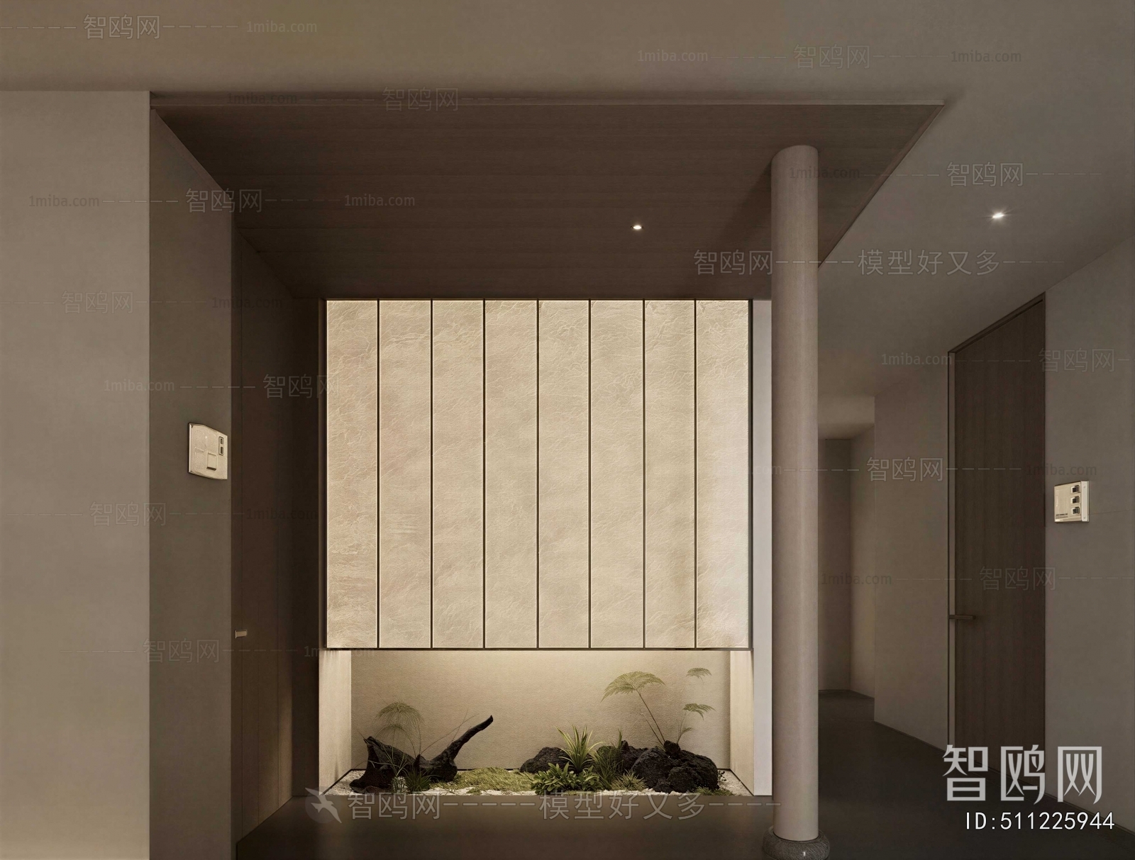 Japanese Style Hallway