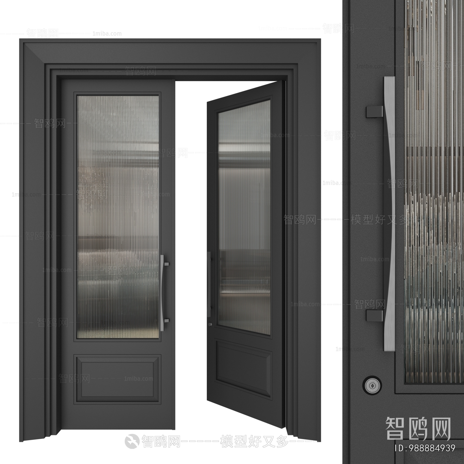 Modern Double Door