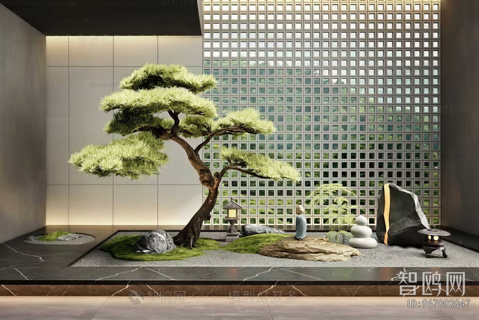 New Chinese Style Plant Landscaping