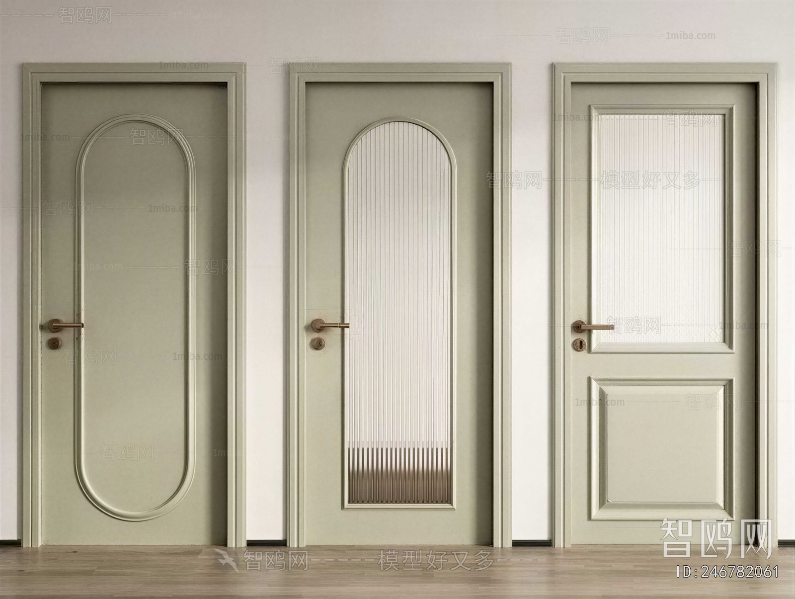 French Style Single Door