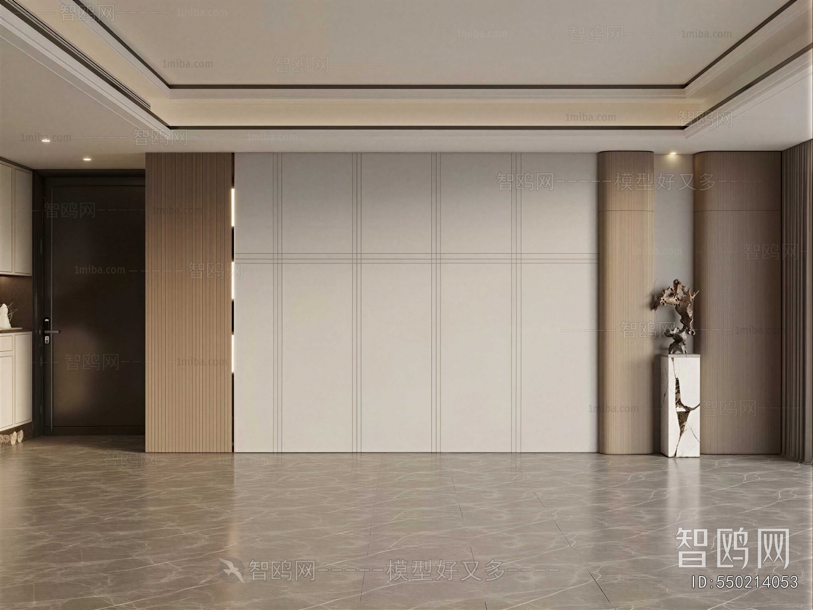 New Chinese Style TV Wall