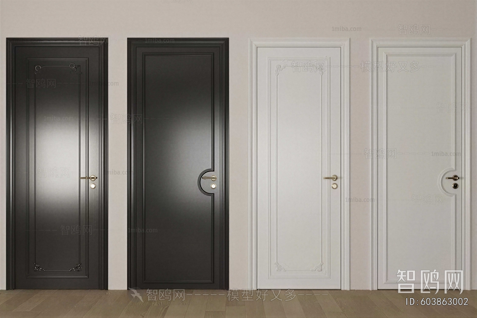 Modern Single Door