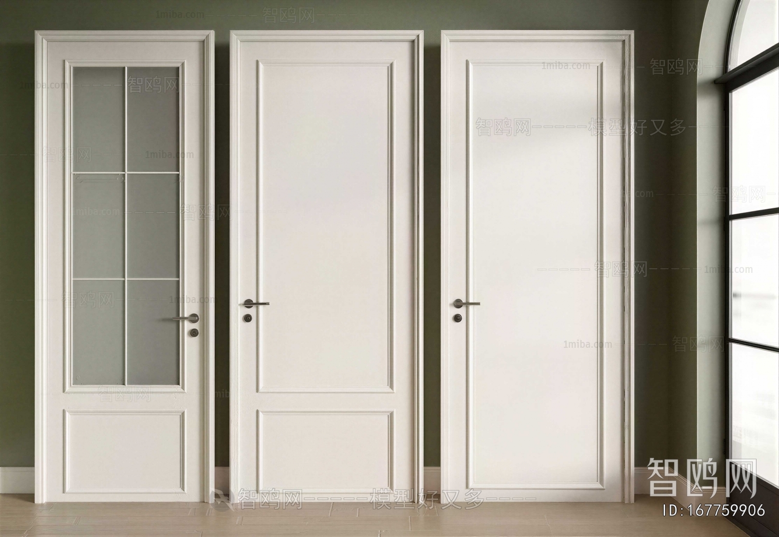 European Style Double Door