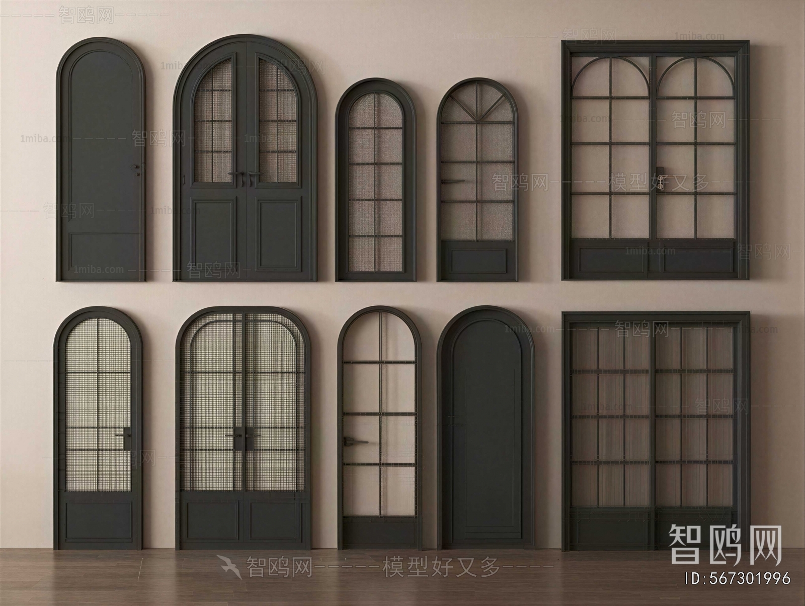 French Style Single Door