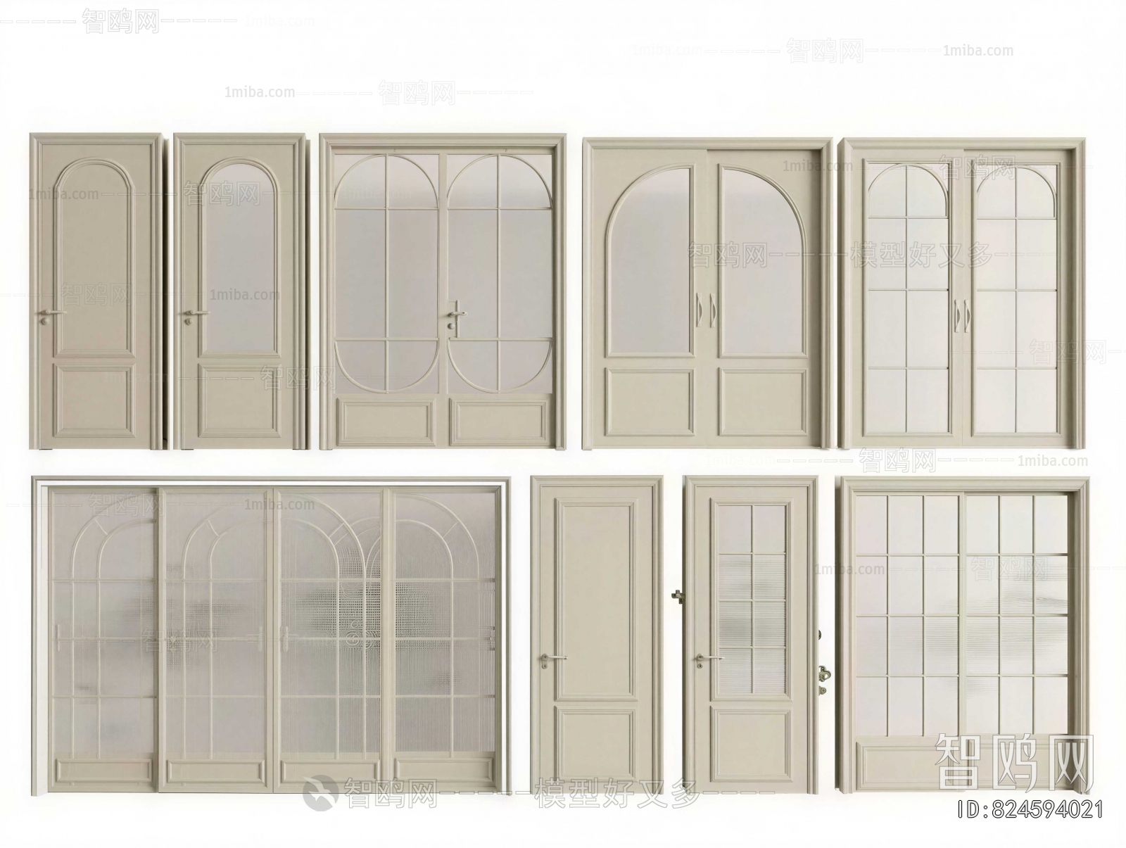 French Style Single Door