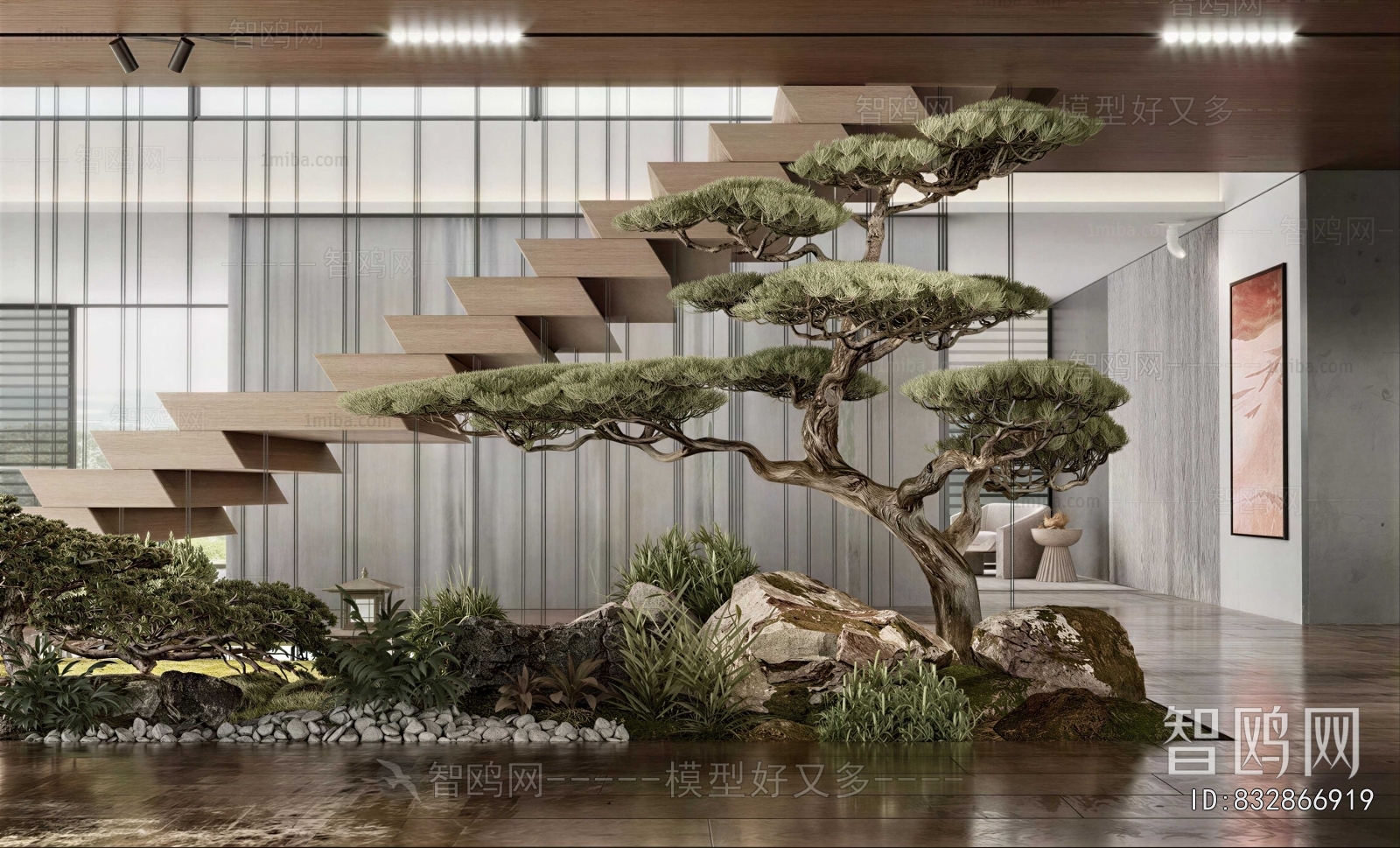 New Chinese Style Plant Landscaping