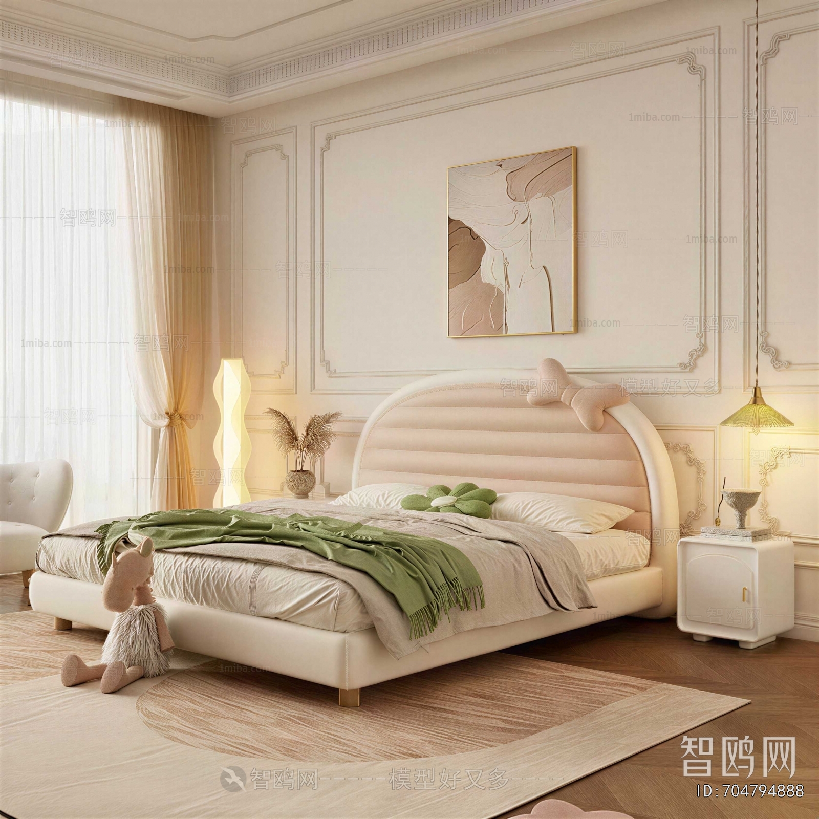 French Style Child's Bed