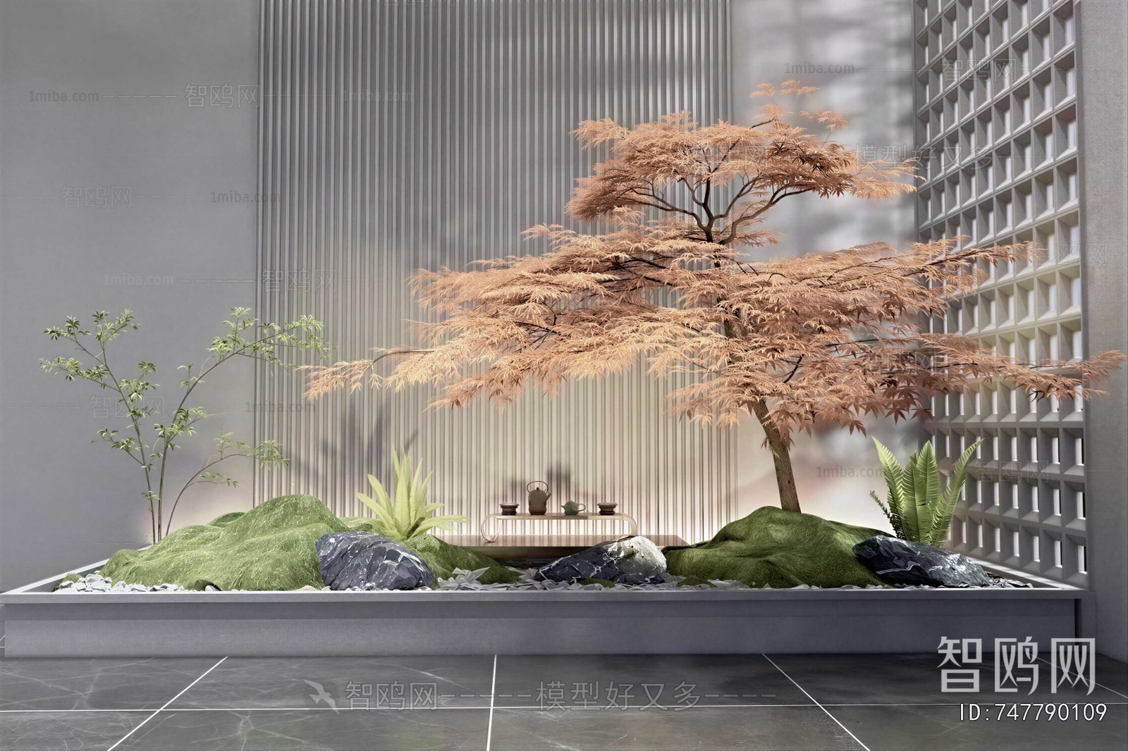 New Chinese Style Plant Landscaping