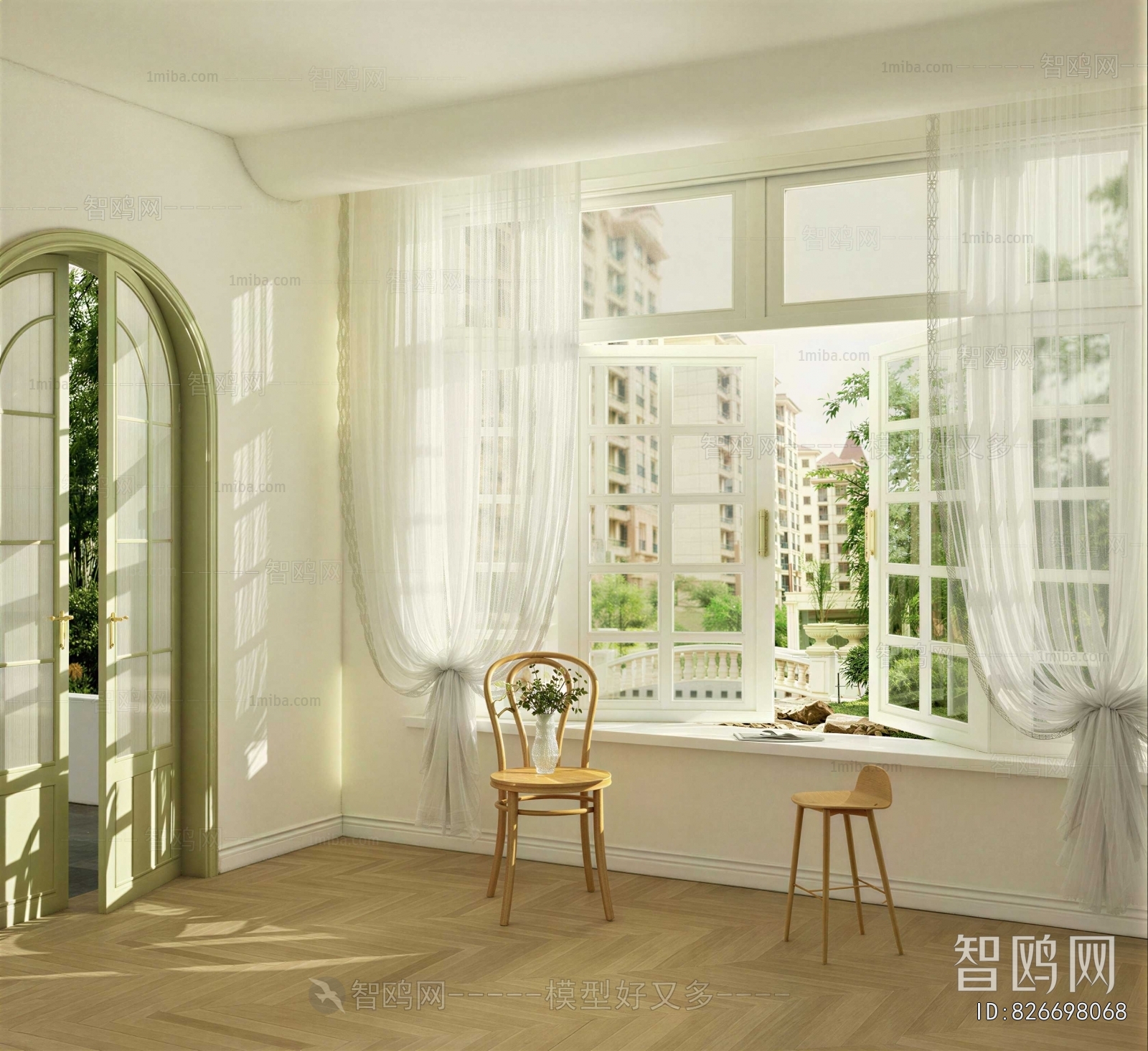 European Style Hallway