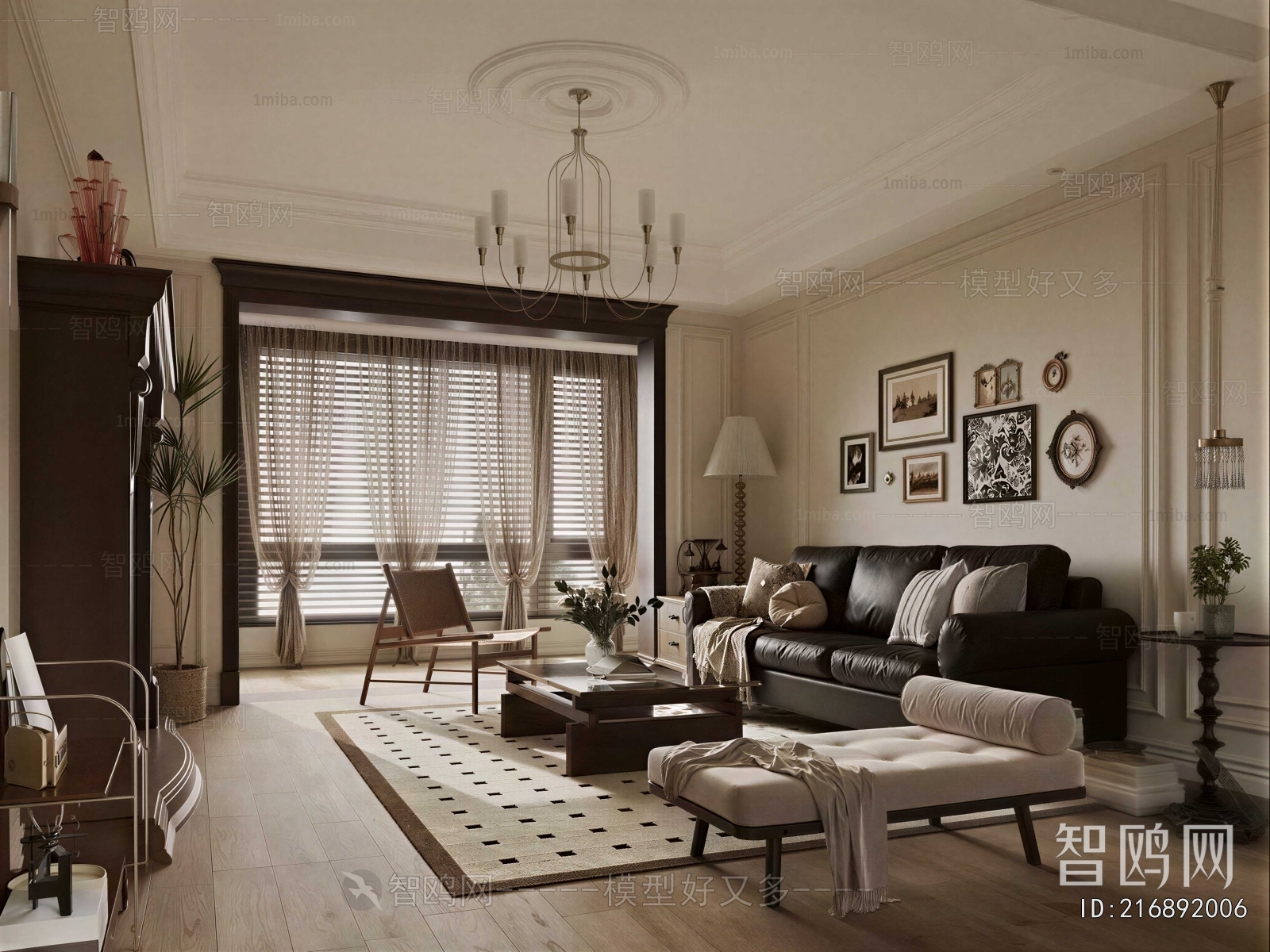 French Style A Living Room