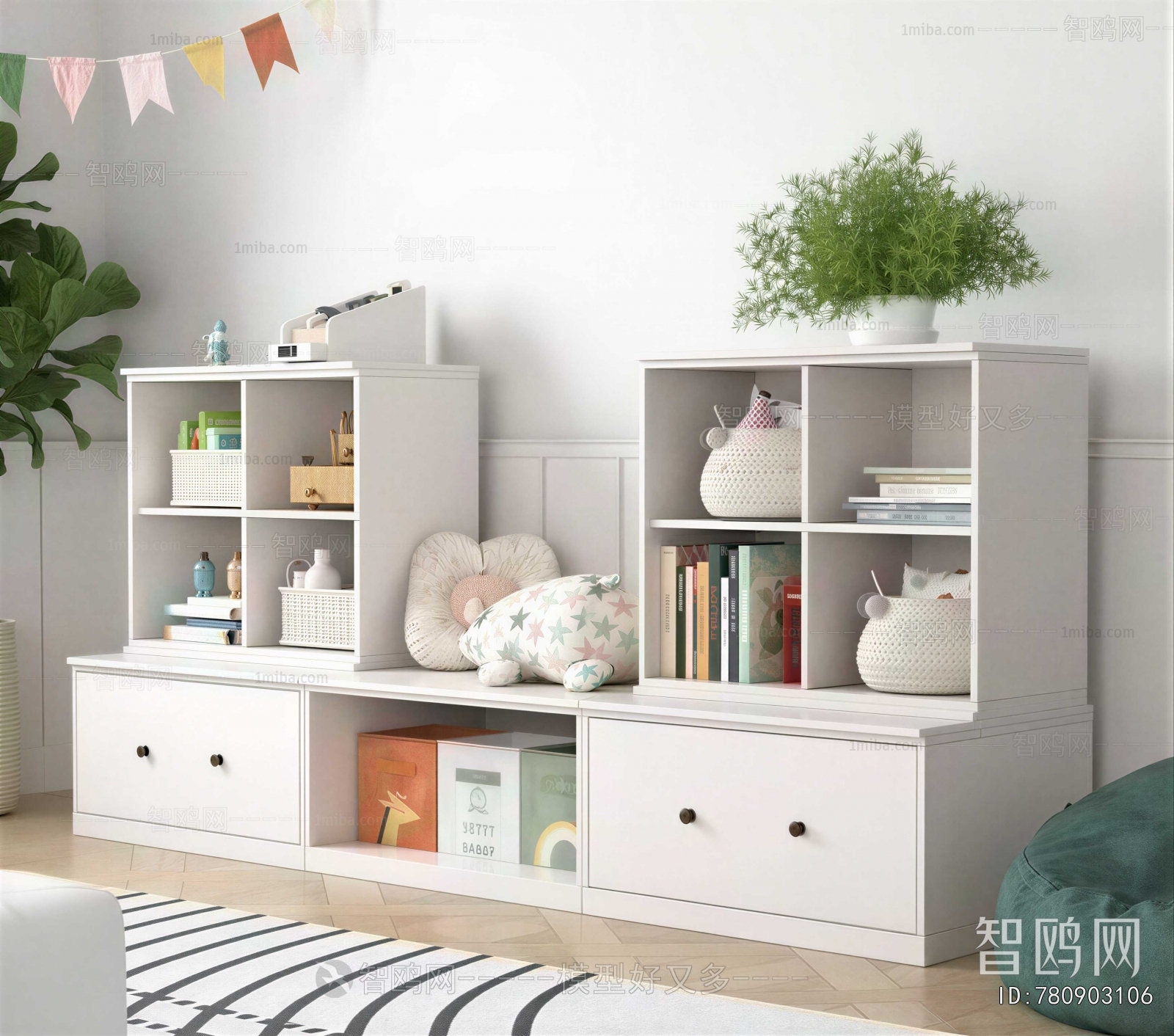 Nordic Style Bookshelf