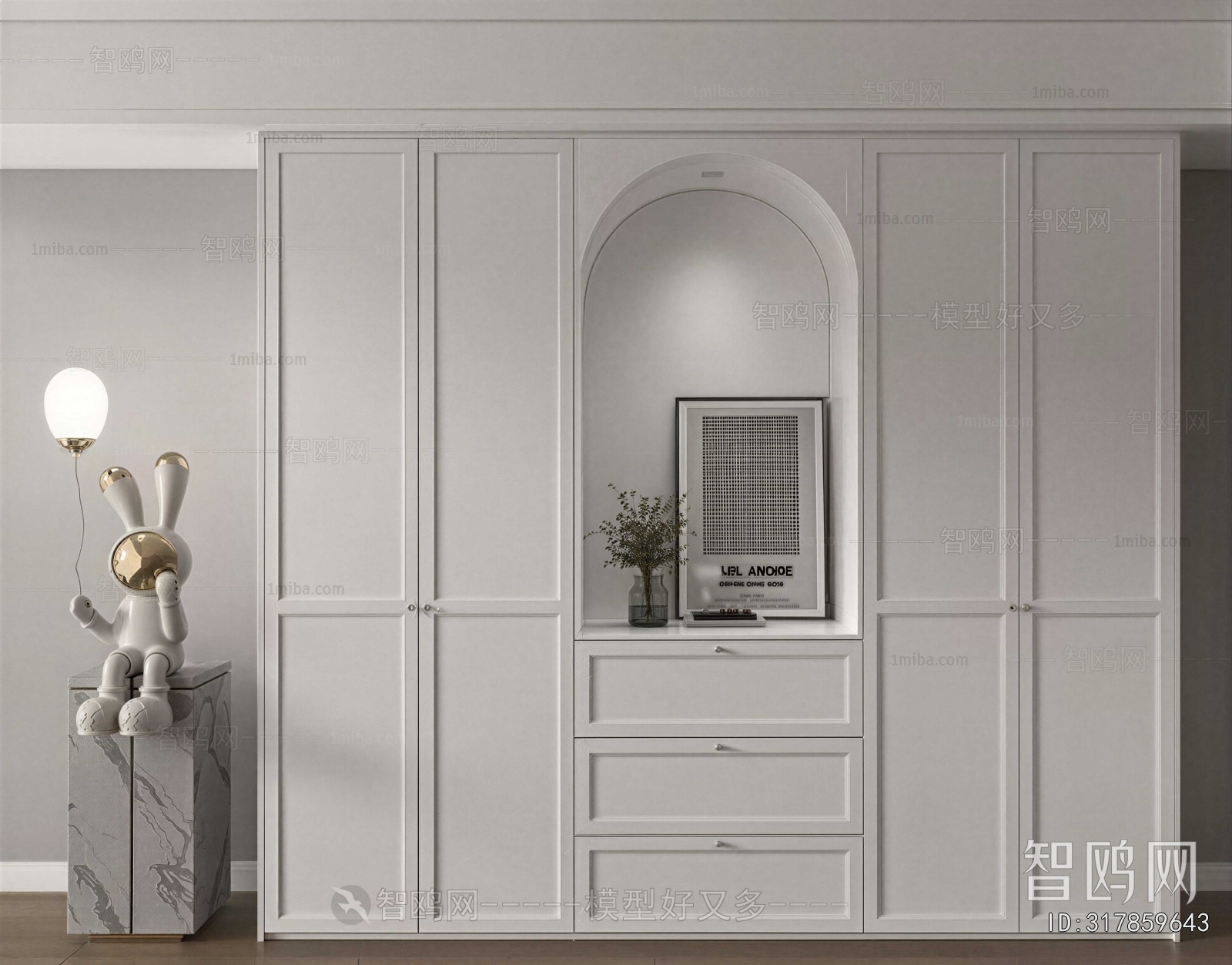 Simple European Style The Wardrobe