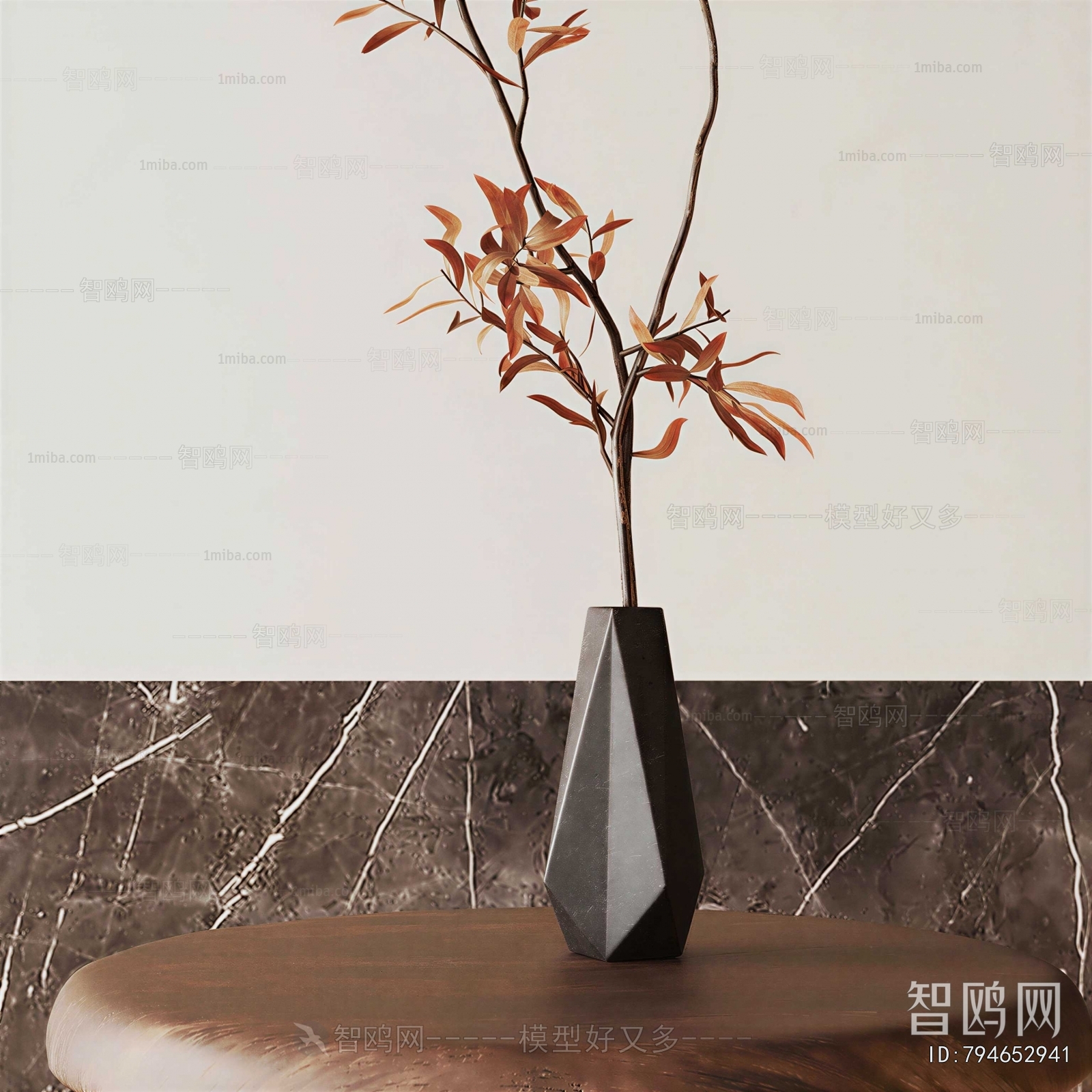 Modern Aquatic Green Plant