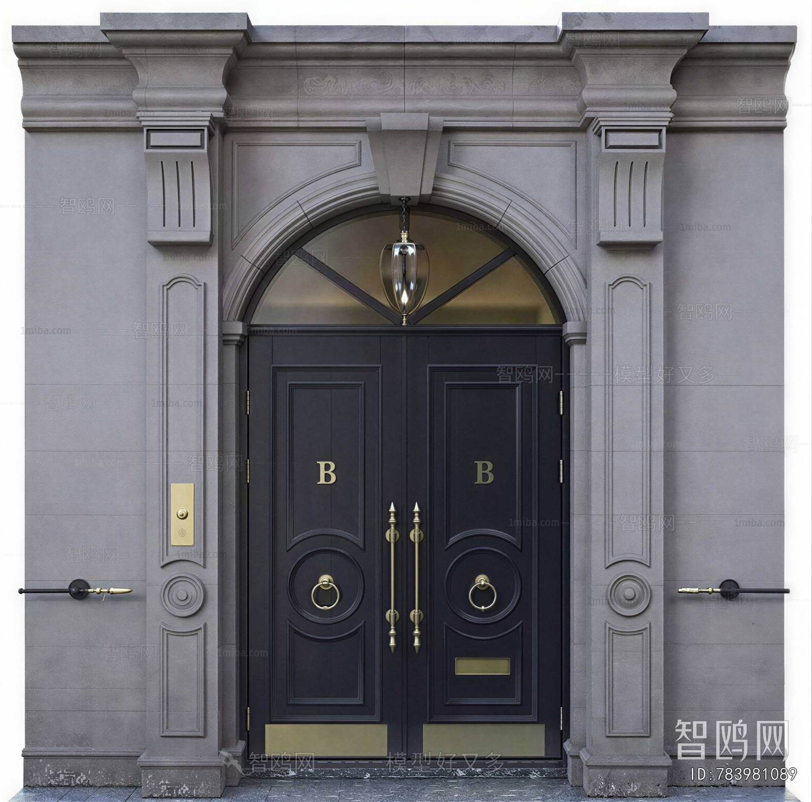 European Style Entrance Door