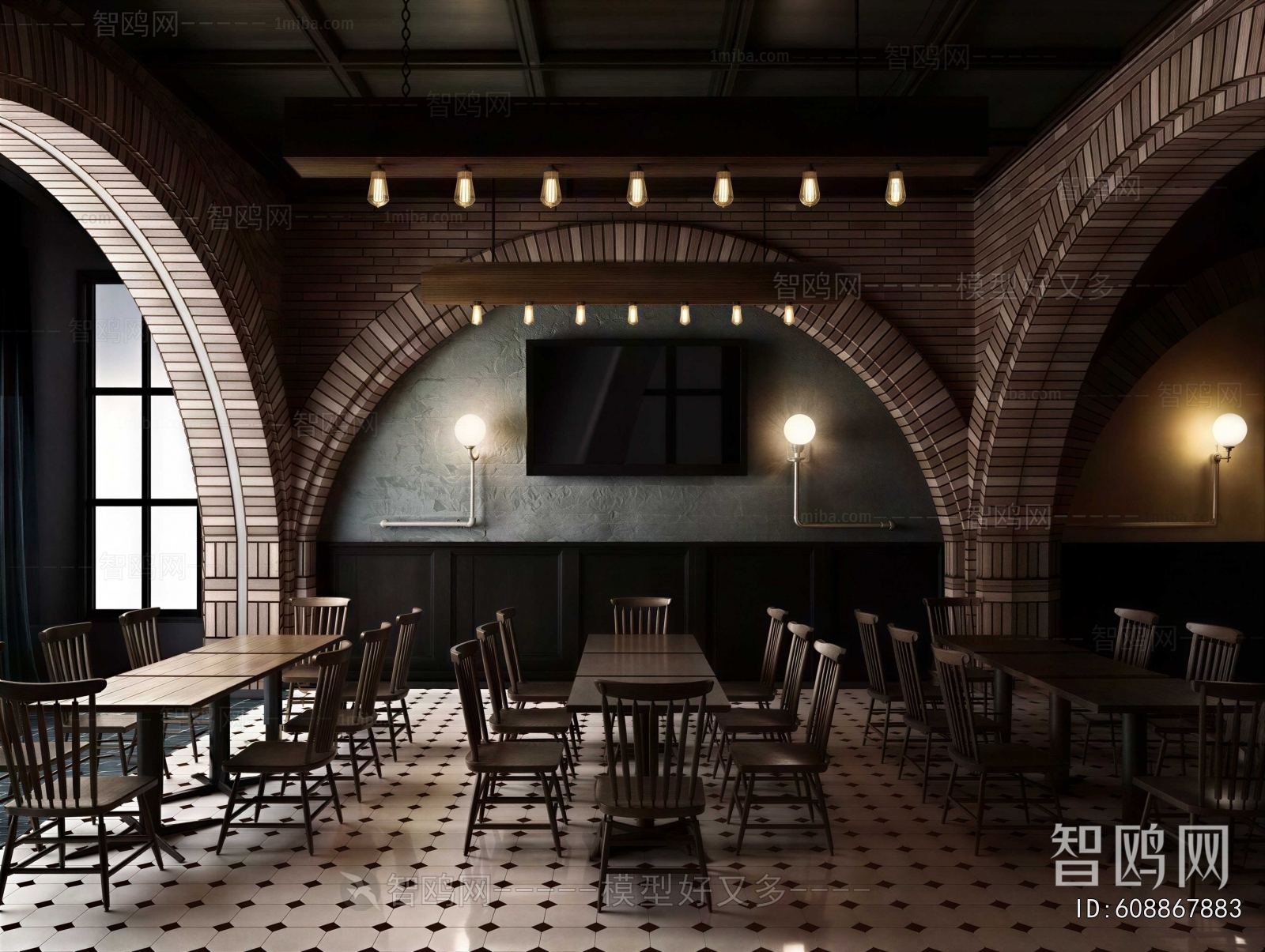 Retro Style Restaurant