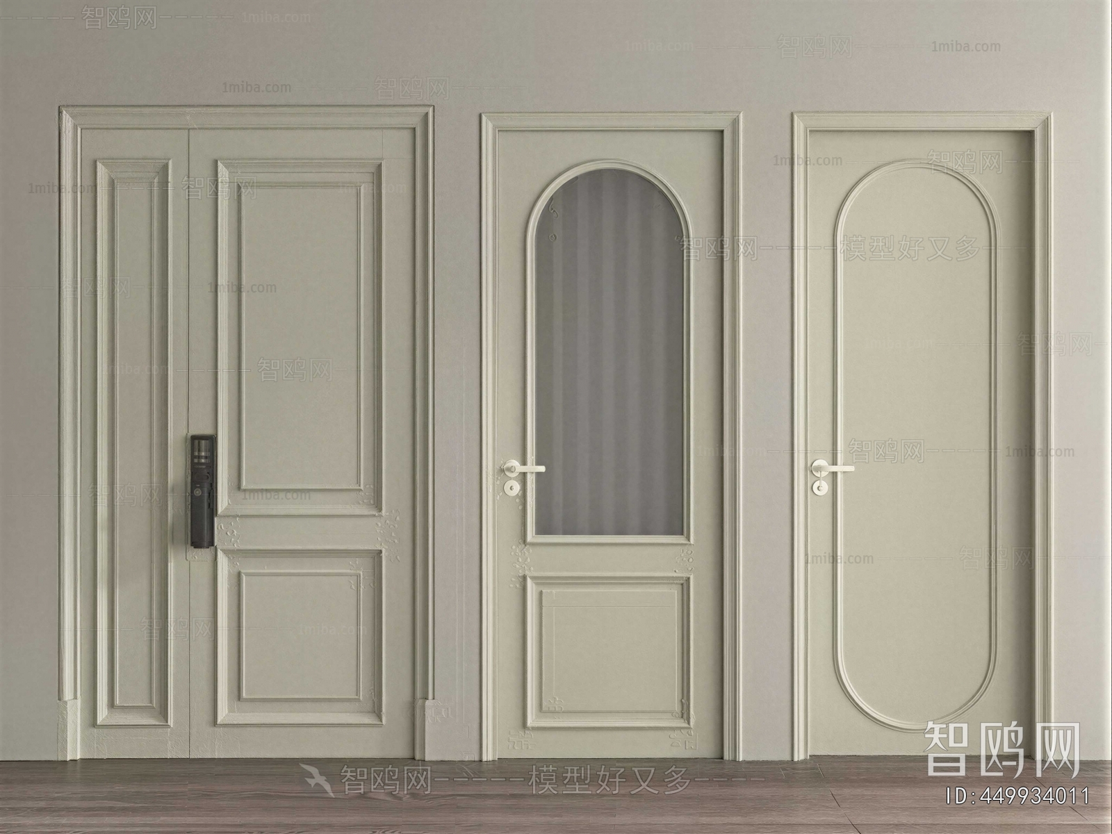French Style Single Door