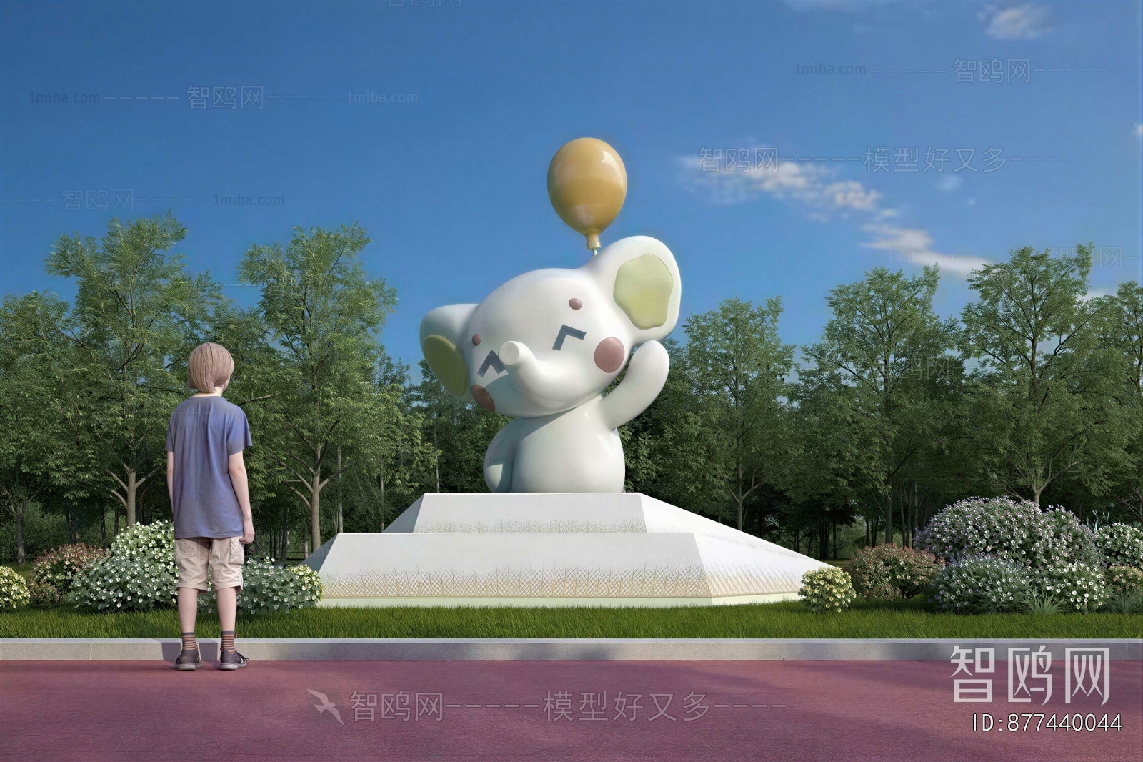 Modern Sculpture Sketch