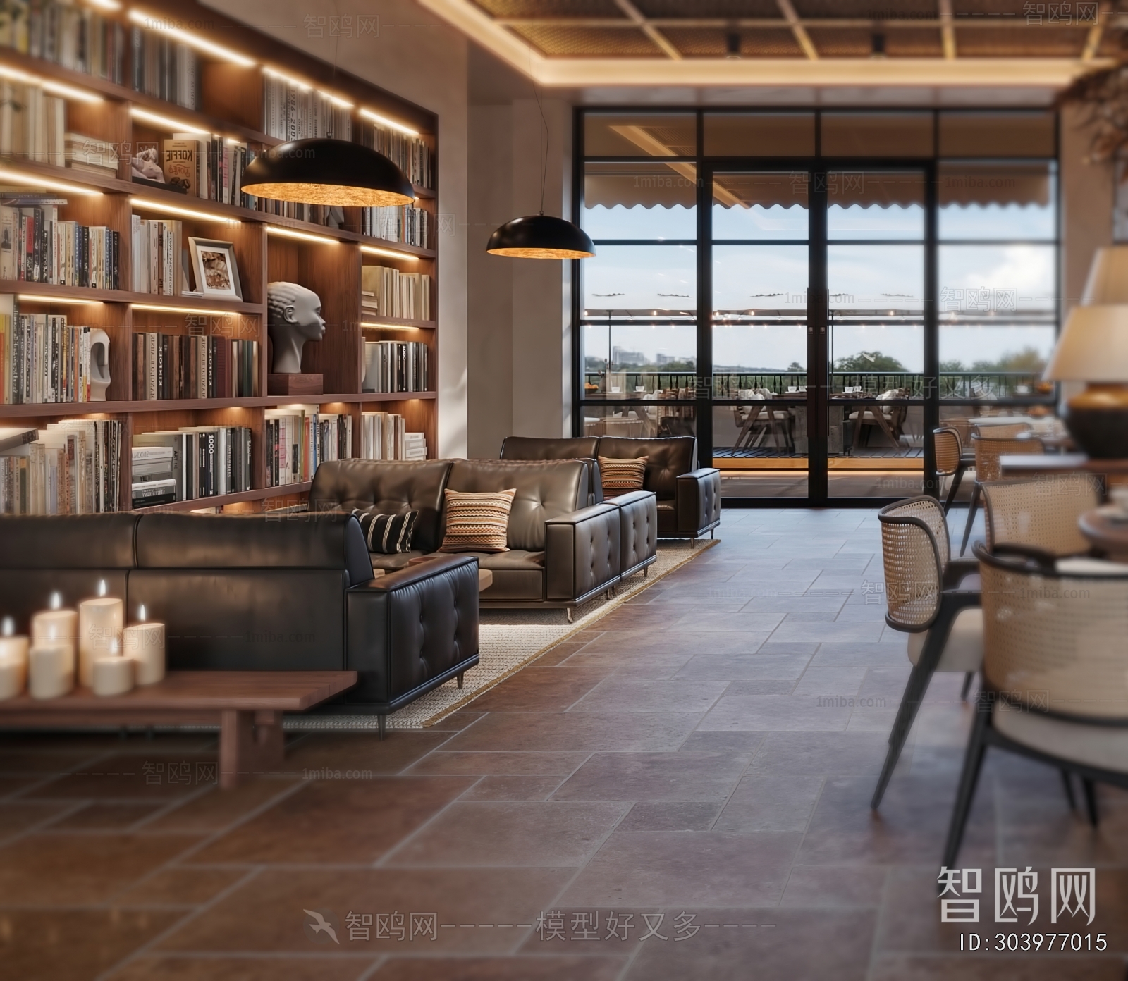 Wabi-sabi Style Restaurant