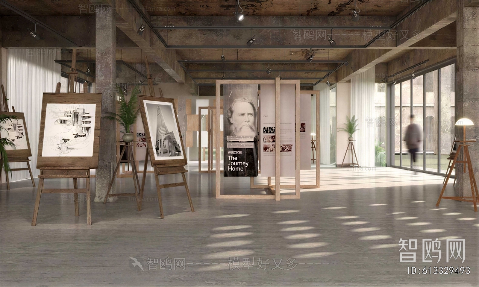 Industrial Style Exhibition Hall