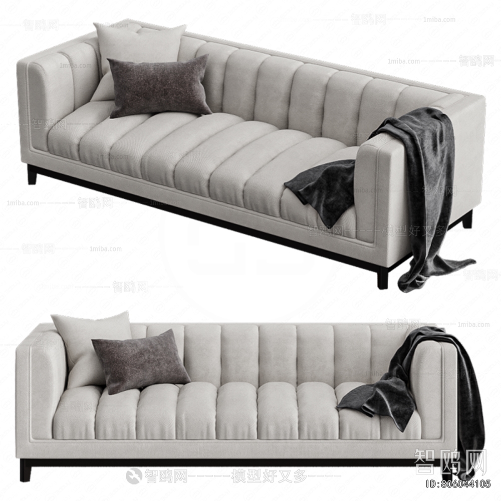 Modern Three-seat Sofa
