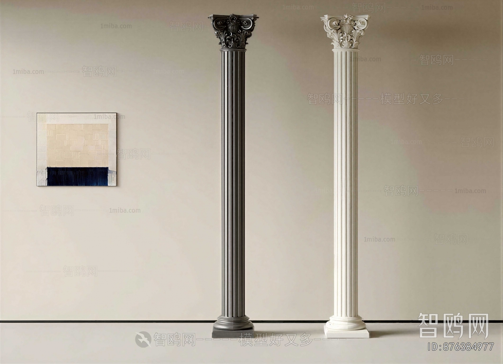 European Style Roman Pillar