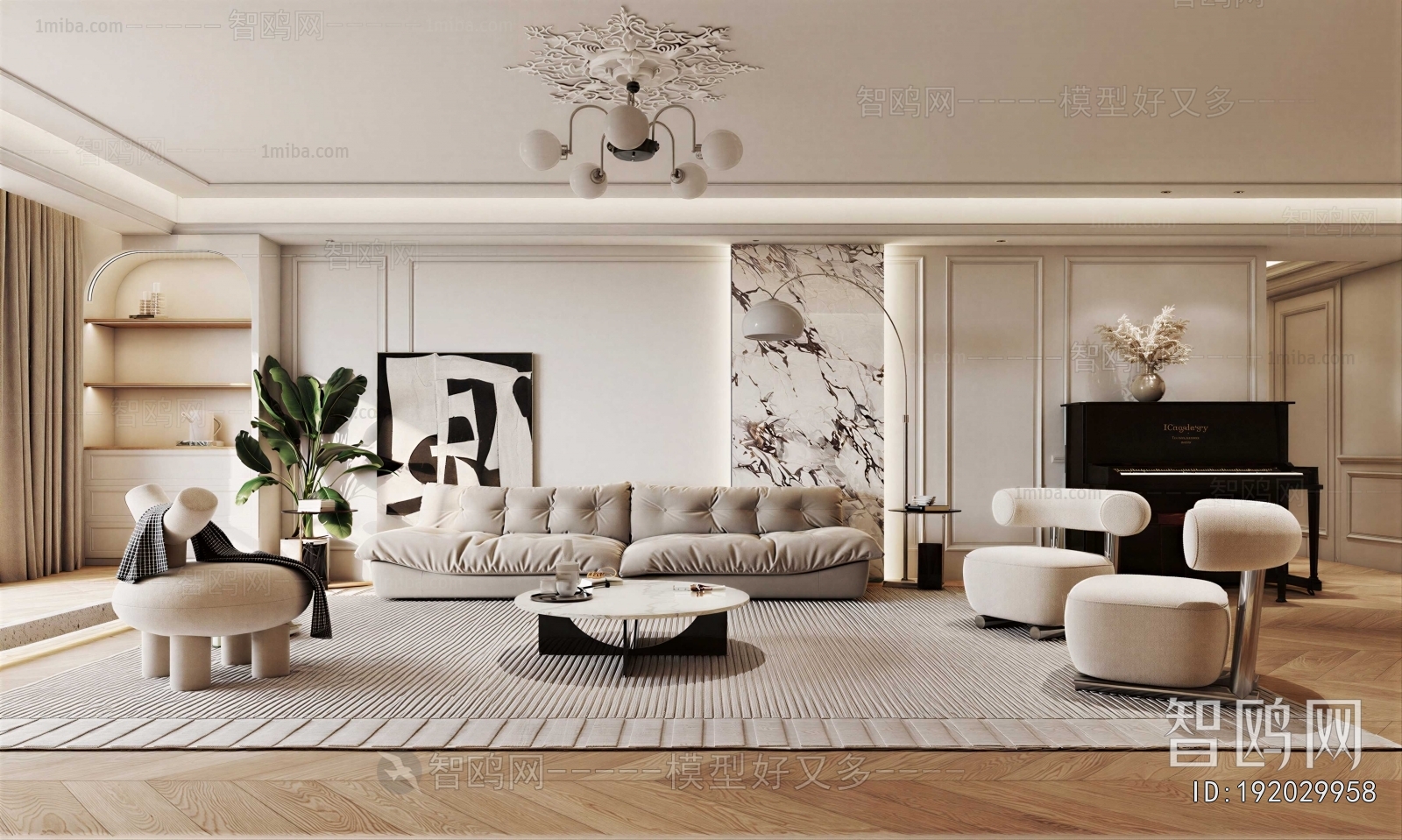 French Style A Living Room