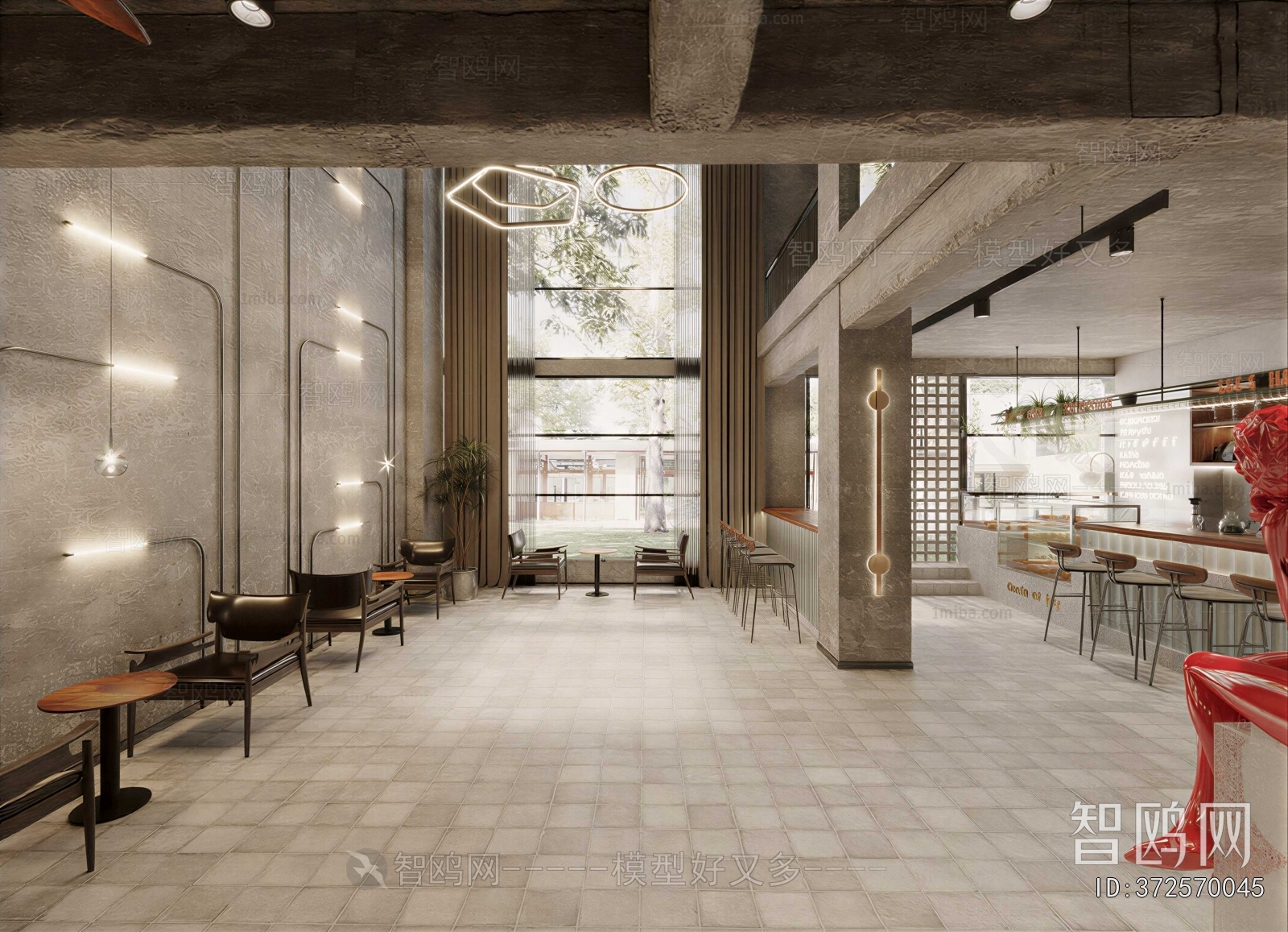 Industrial Style Cafe