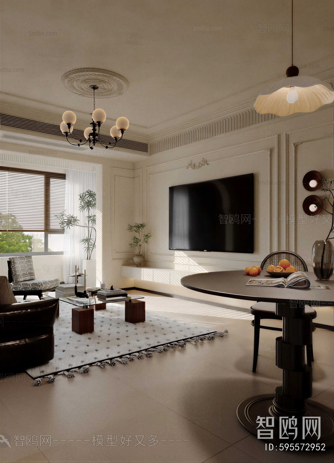 French Style A Living Room