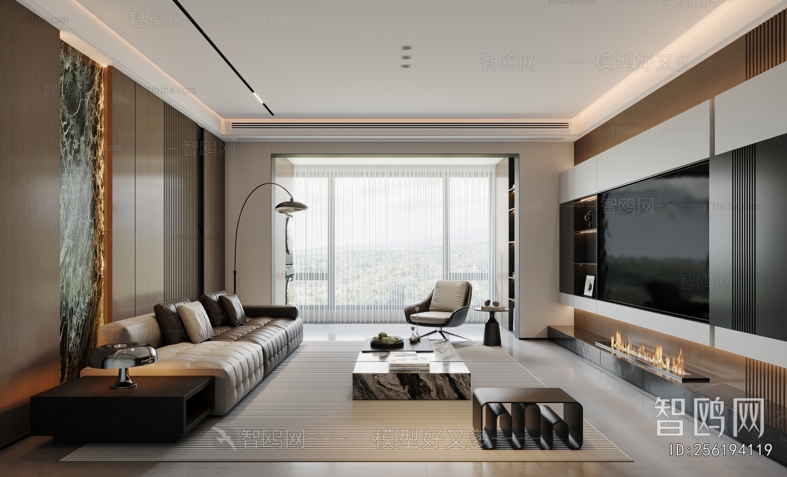 Modern A Living Room