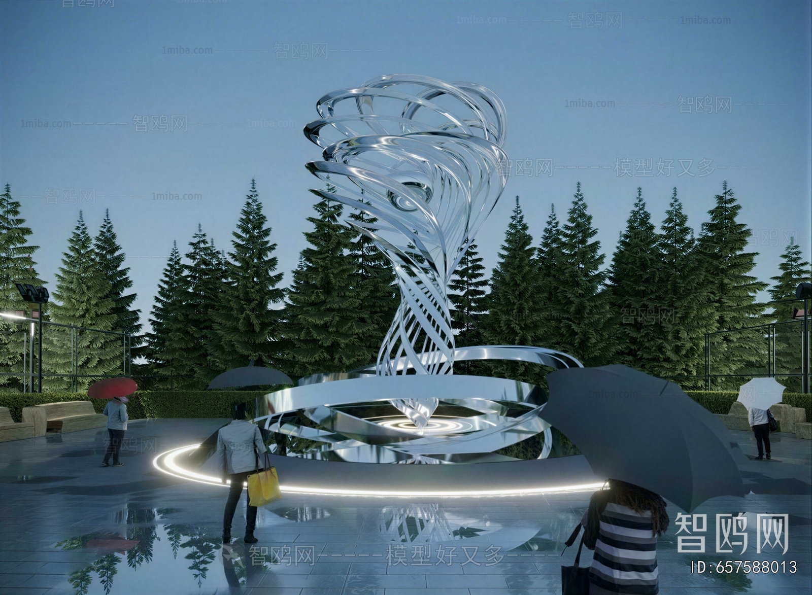 Modern Sculpture Sketch