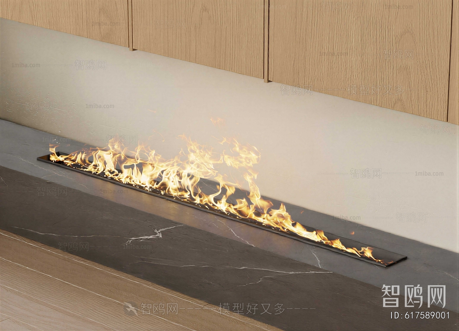 Modern Electronic Fireplace